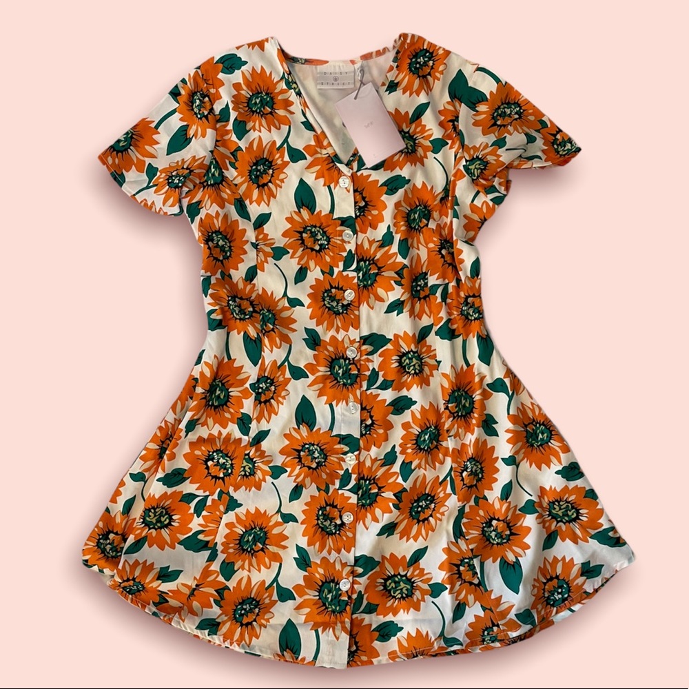 NWT  Floral Skater Dress from Dollskill